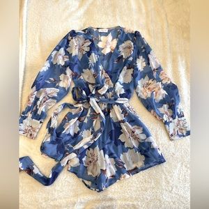 Pink Lily Romper - Small - Brand New - Never Worn - Lightweight and comfy!